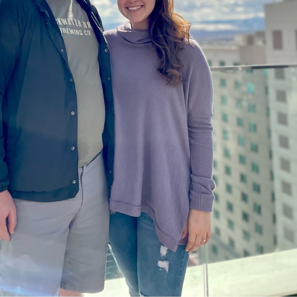 Free people slouchy sweater
